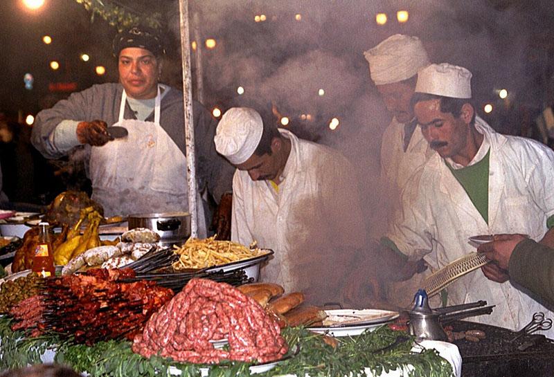 Garküchen in Marrakesch