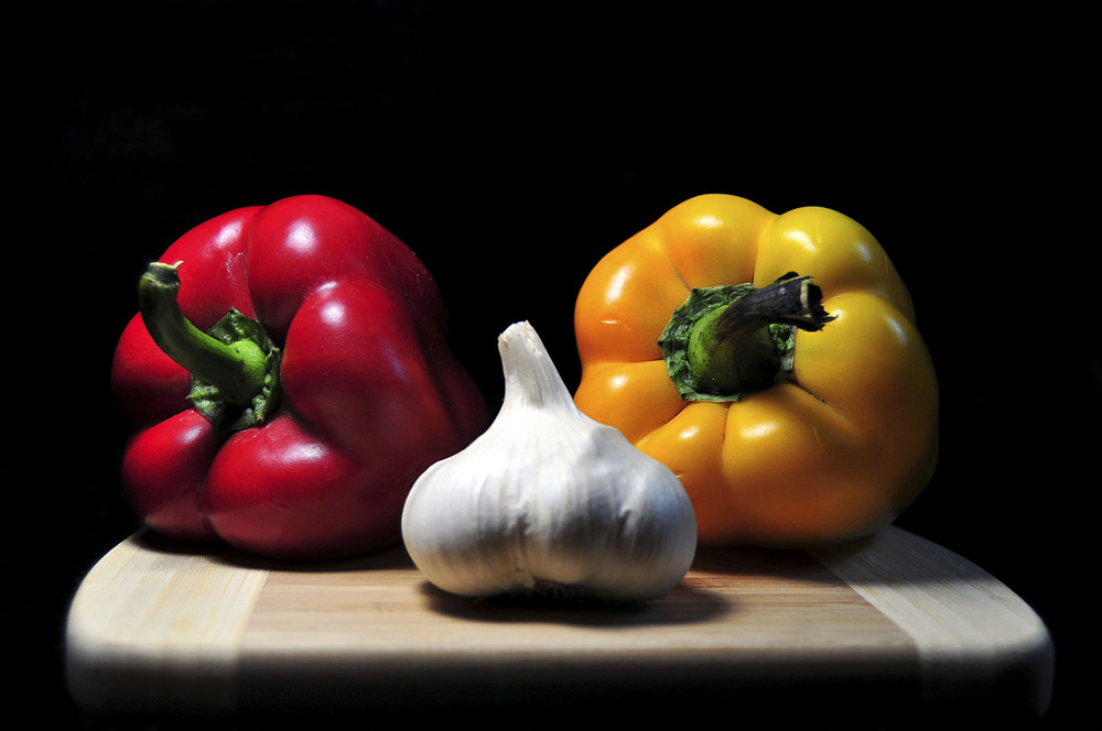 Garlic and Peppers