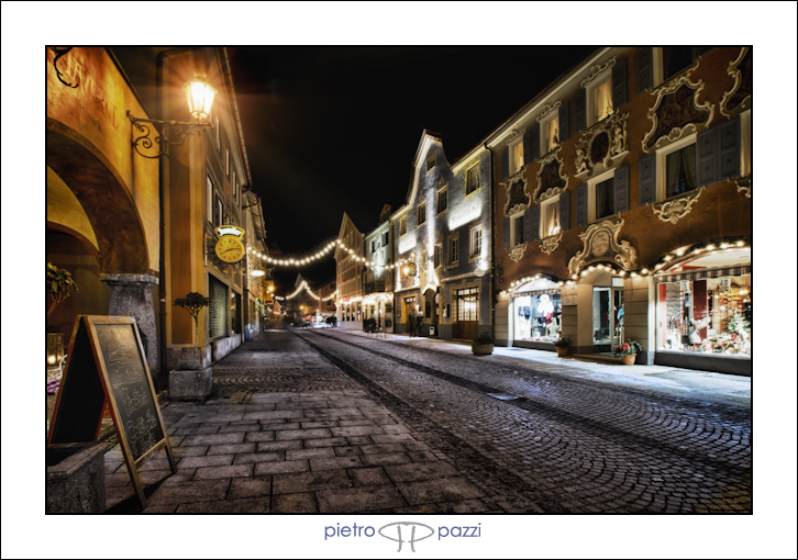 Garmisch in der nacht