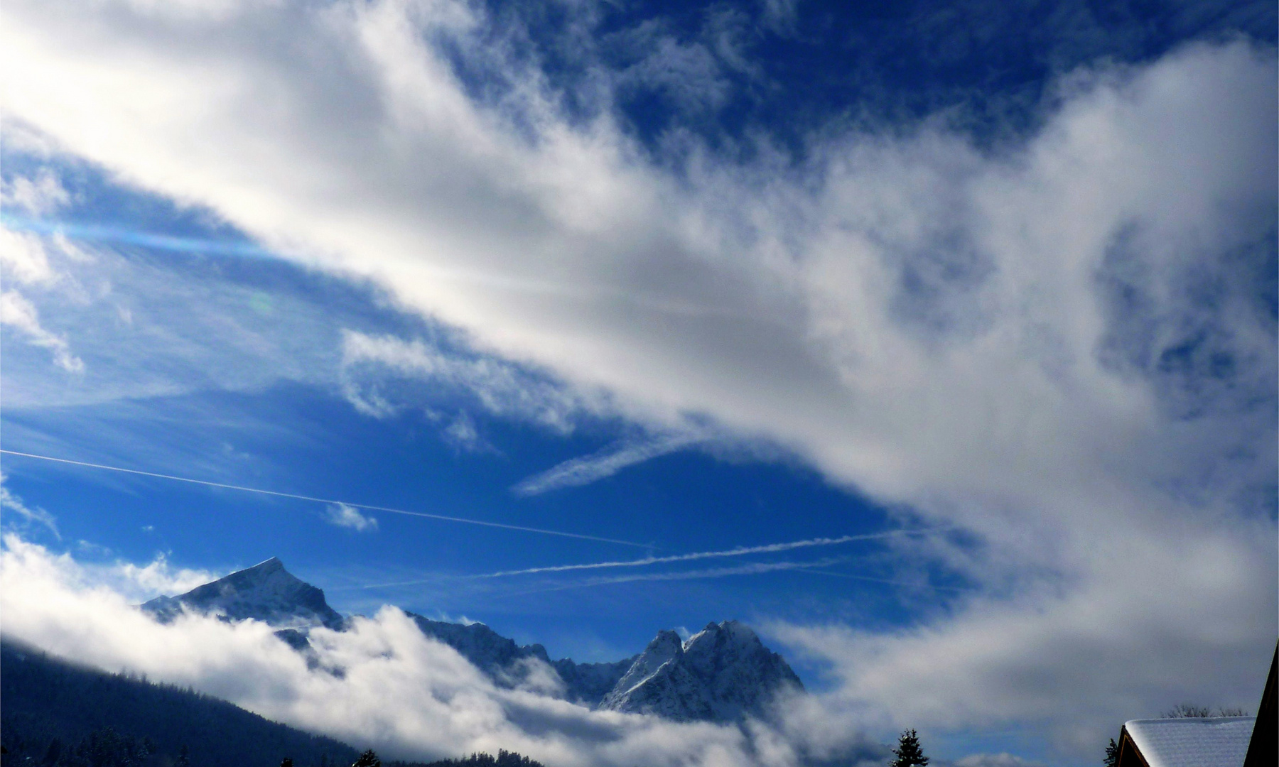 Garmisch oder der Wolkenvogel mit den Alpenzähnen.