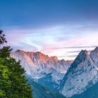 Garmischer Berge am Abend