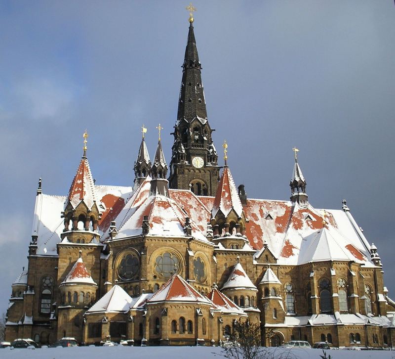 Garnissonskirche im Winter