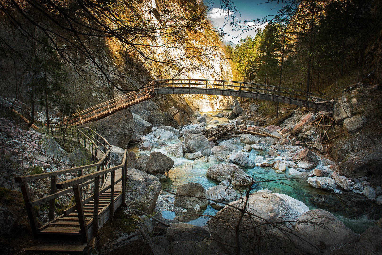 Garnitzenklamm Steg 