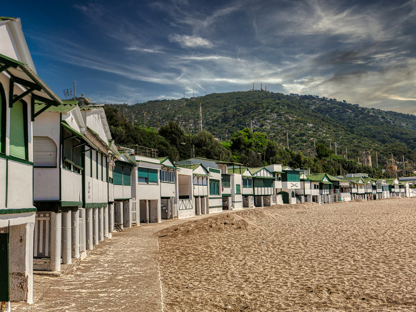 Garraf.  Casetes de pescadors