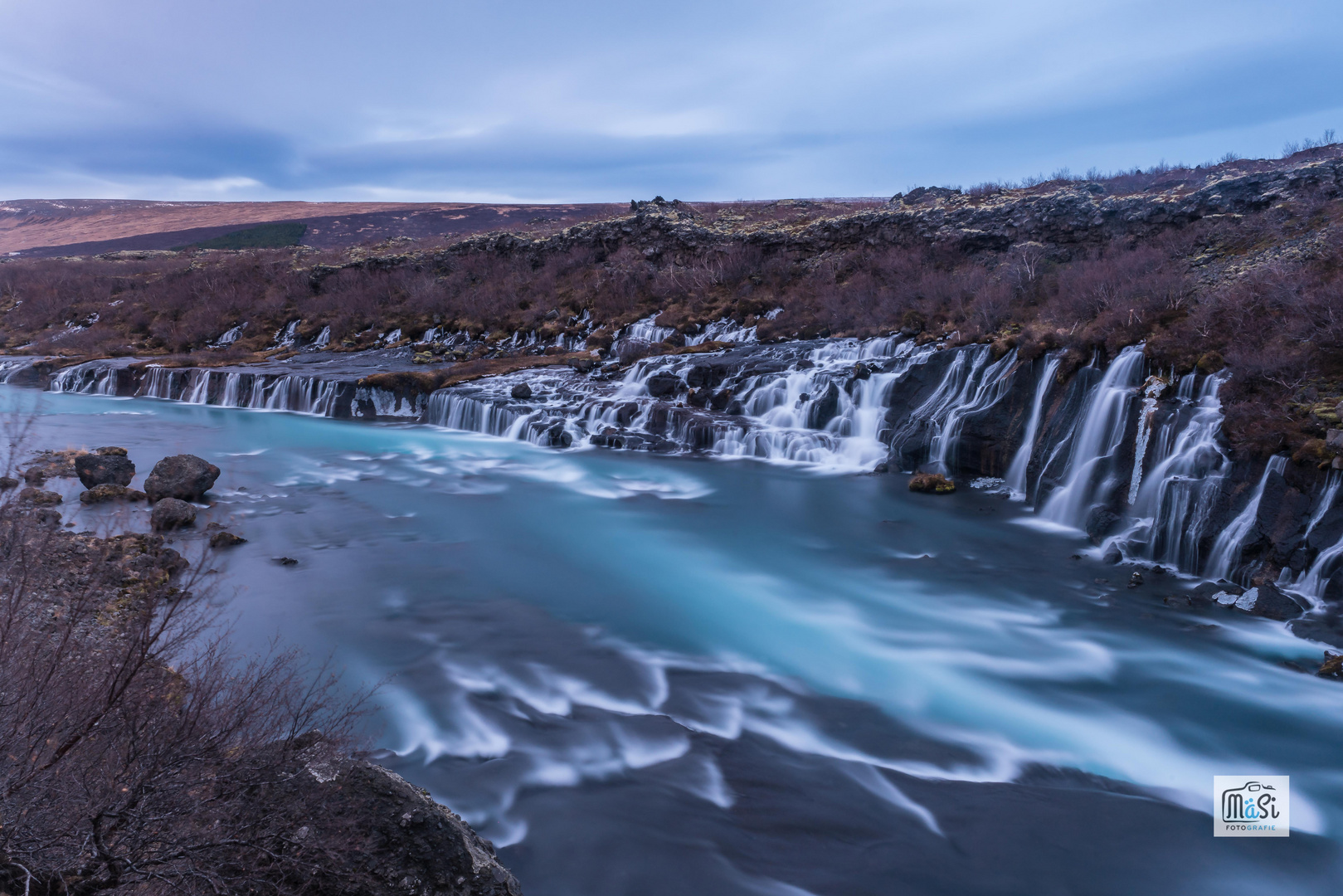 Garstiger Hraunfoss weichgewaschen