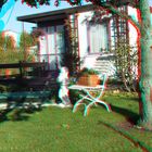 Garten (3D Anaglyph Image)