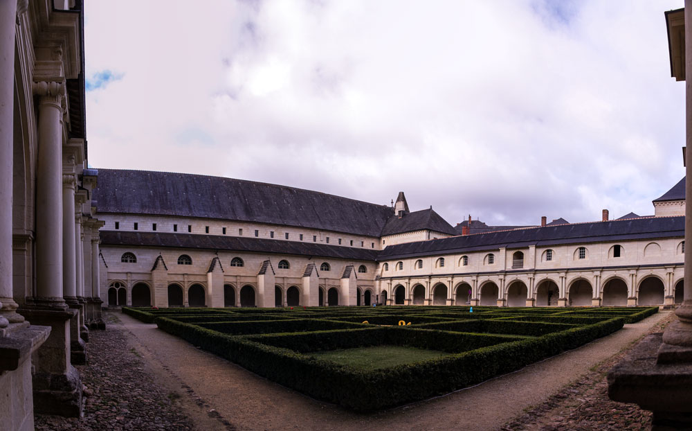 Garten Abbaye Royale Fontevraud