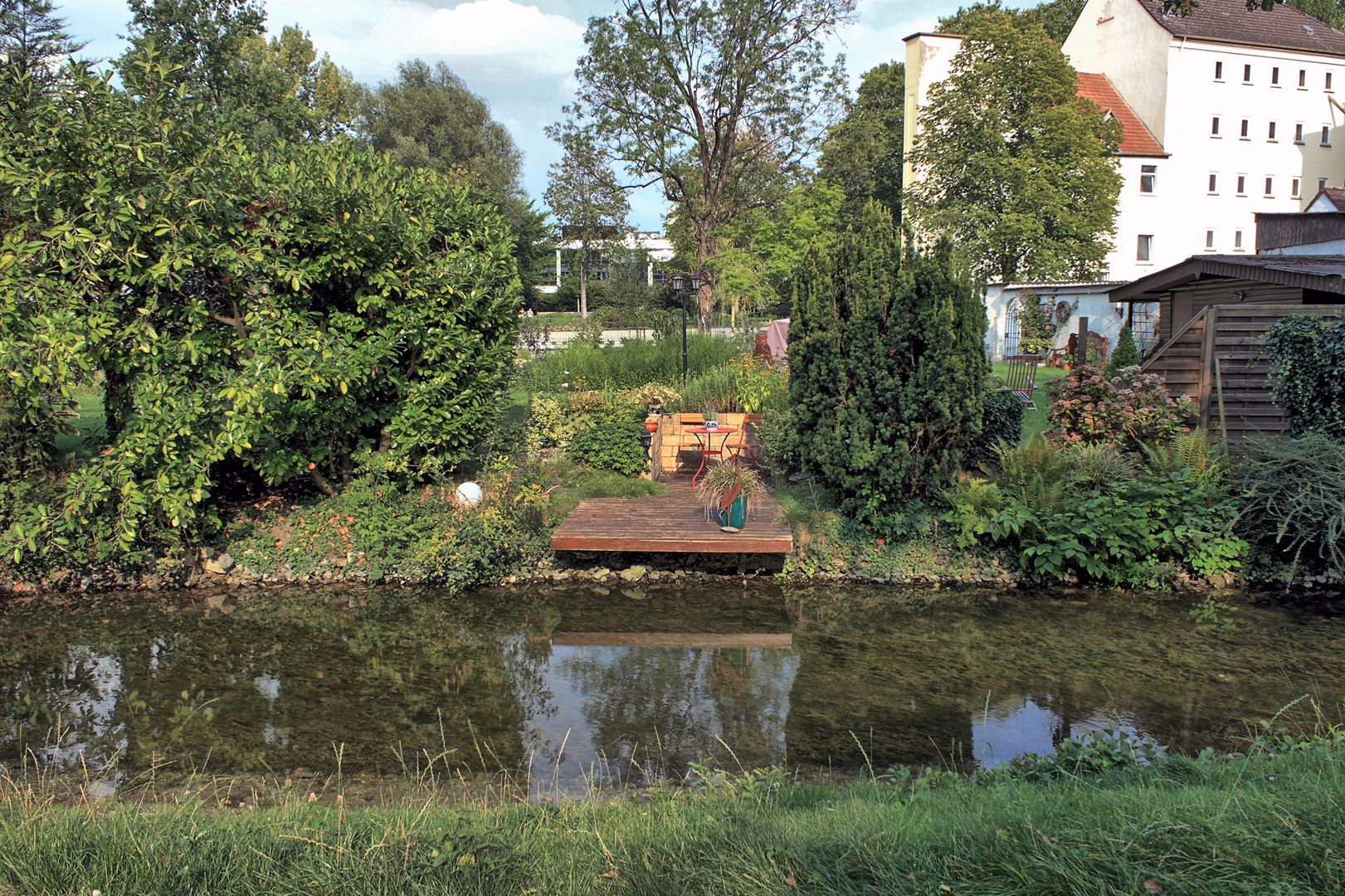 Garten an der Pader hinter derStümpelschen Mühle