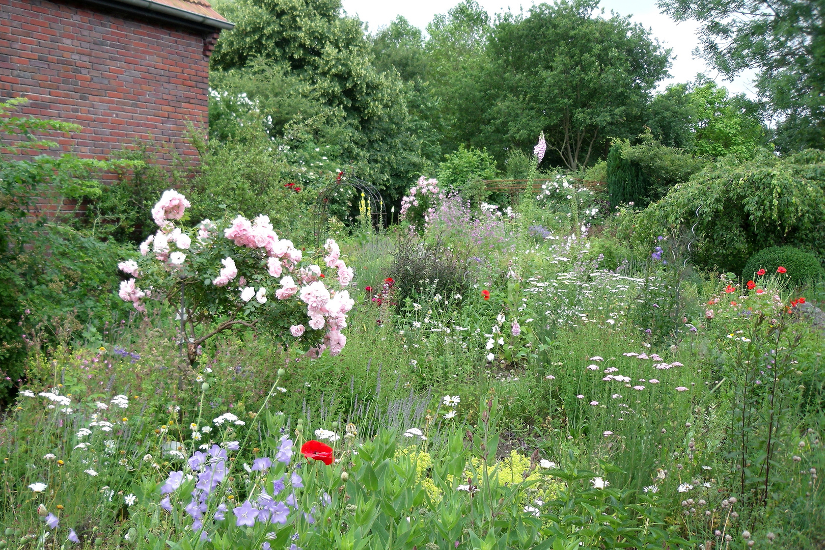 Garten auf dem Lande