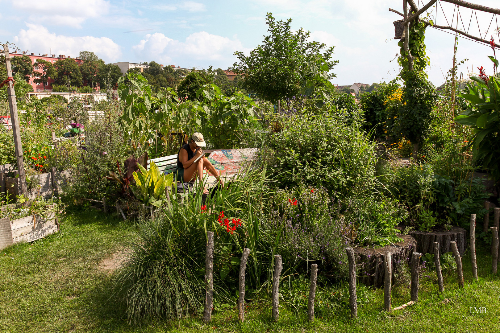 Garten auf'm Airport