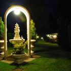 Garten bei Nacht