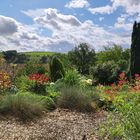 Garten bei schönem Wetter