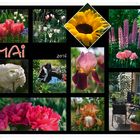 Garten-Collage