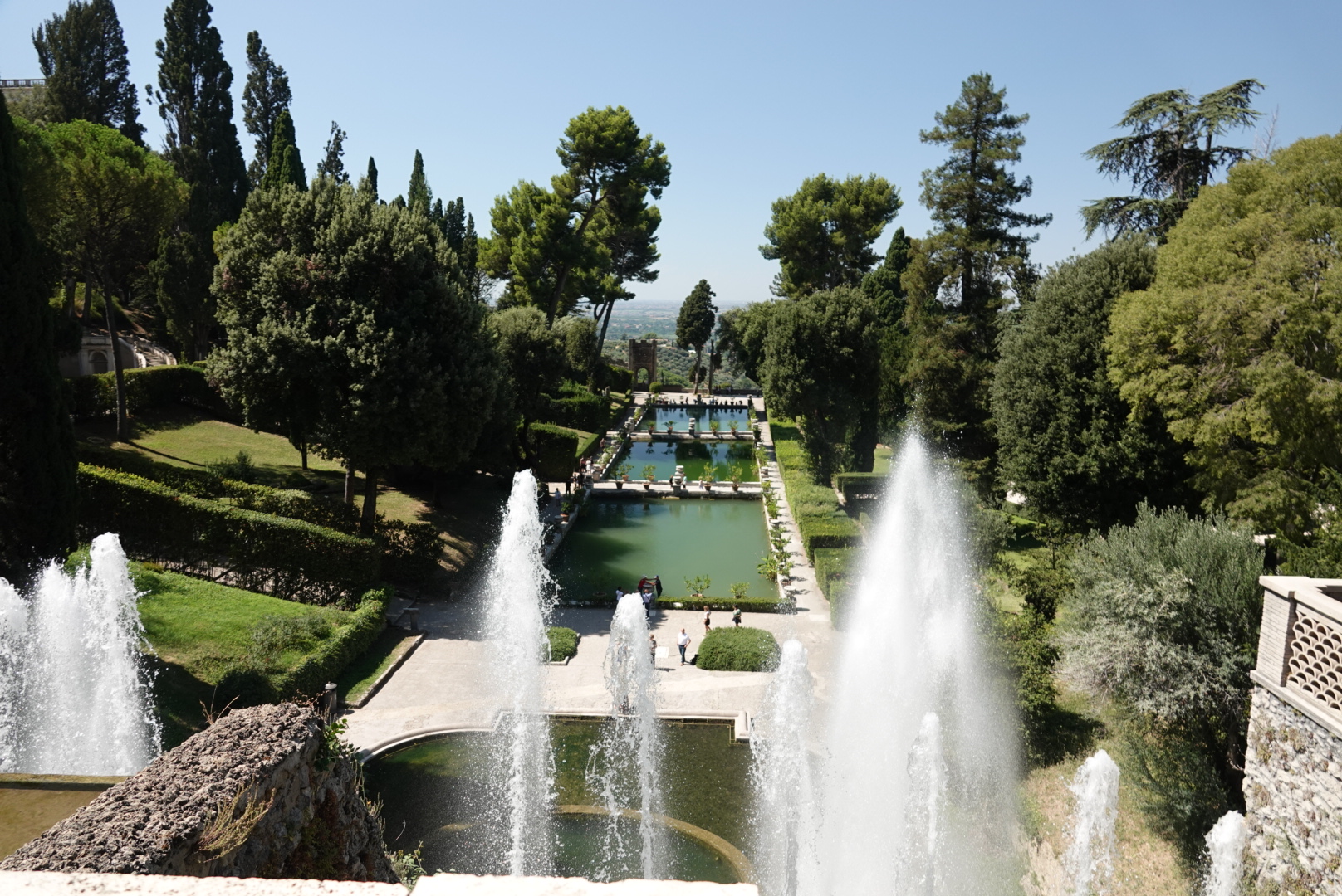 Garten der Villa d'Este, Tivoli