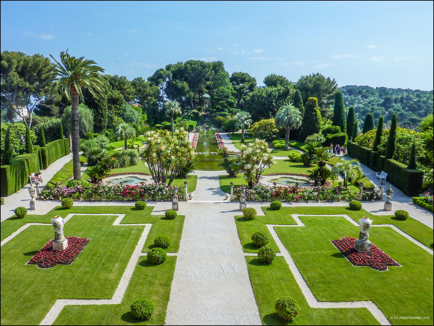 Garten der Villa Rothschild