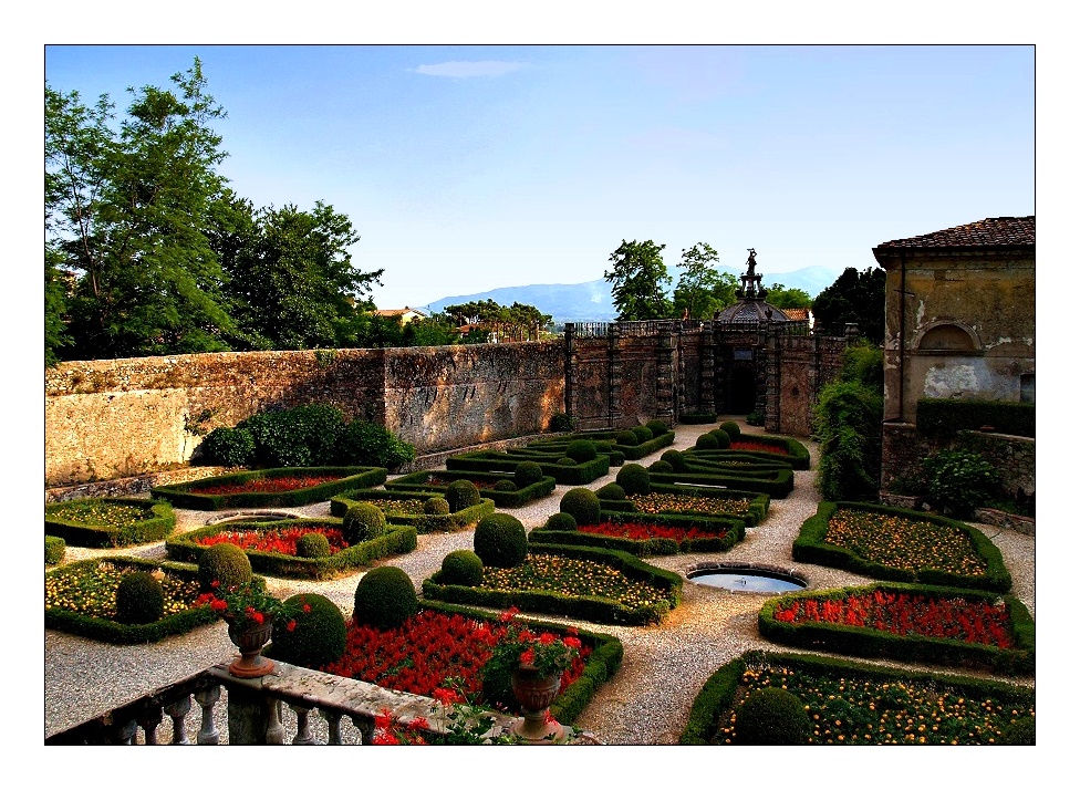 Garten der Villa Torrigiani