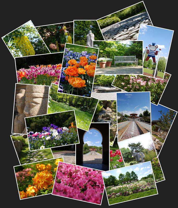 Garten der Welten Collage