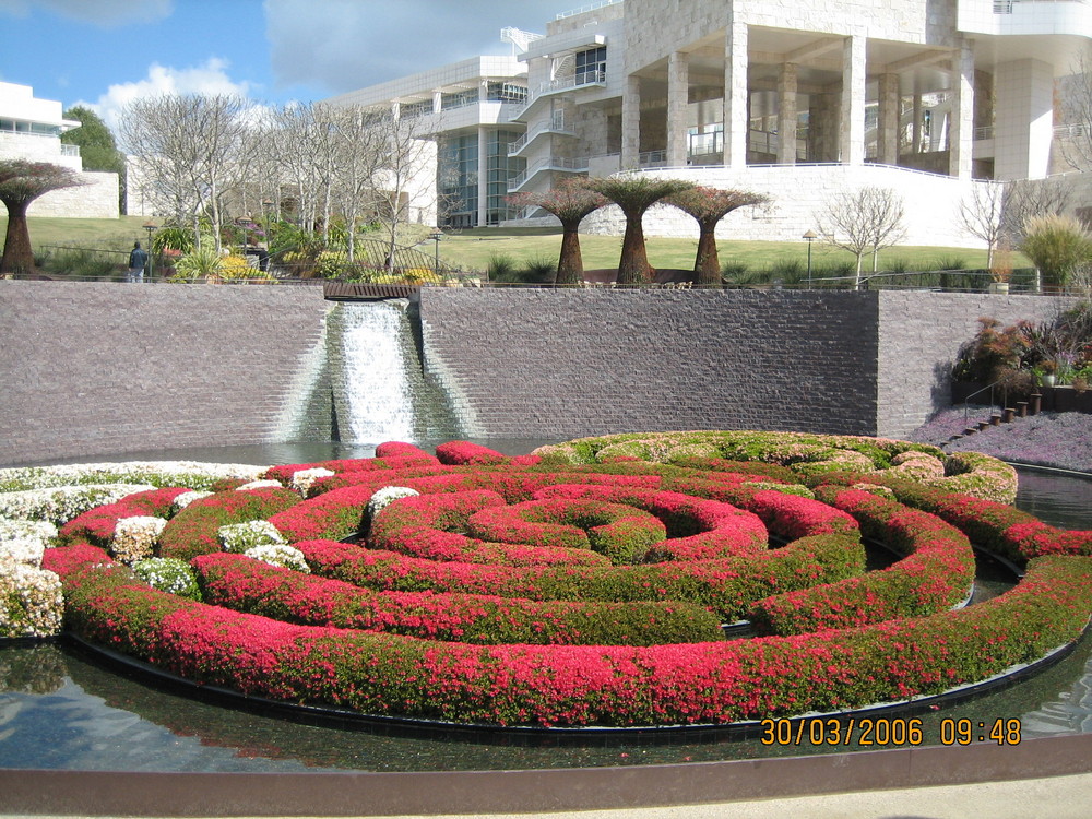 Garten des Getty Museums