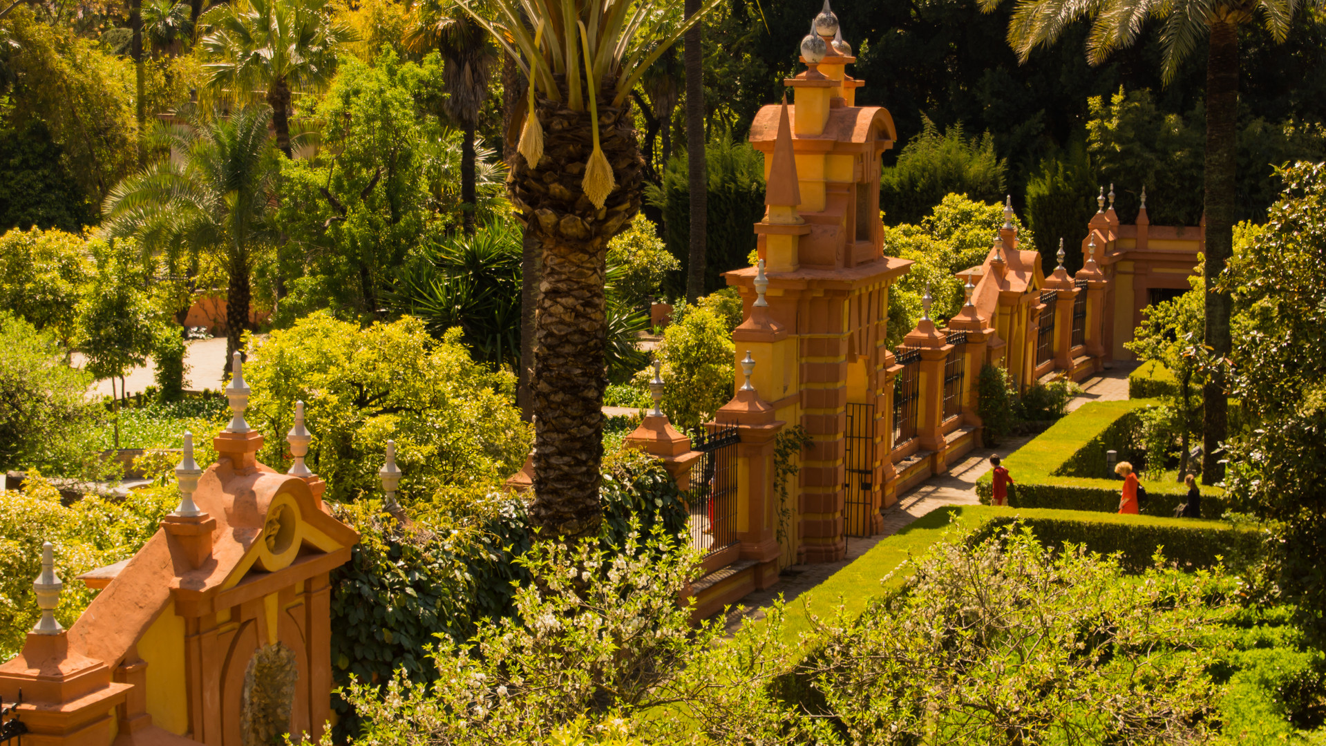 Garten des königlichen Palastes - Sevilla/Andalusien