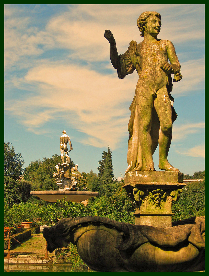 Garten des Palazzo Pitti, Florenz