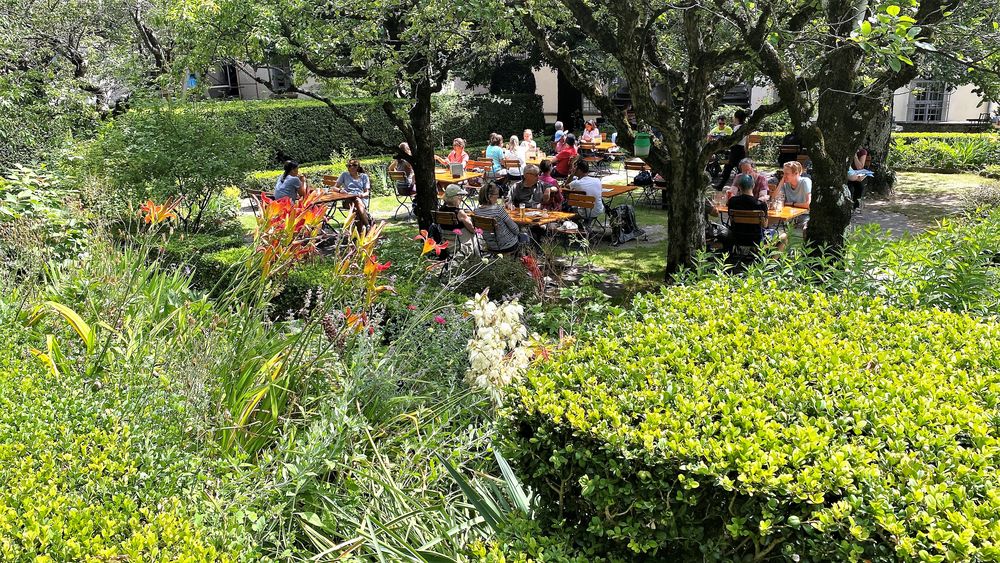 Garten des Palazzo Salis in Soglio I