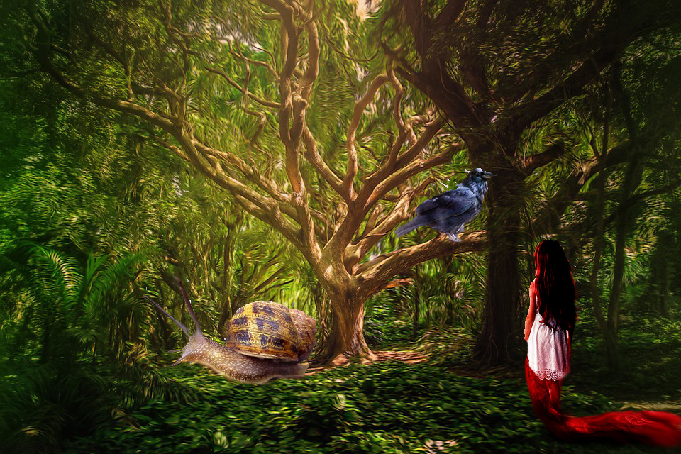 garten eden 1 Foto &amp; Bild fotomontage, fantasy mystery