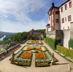 Garten in der Feste Marienberg