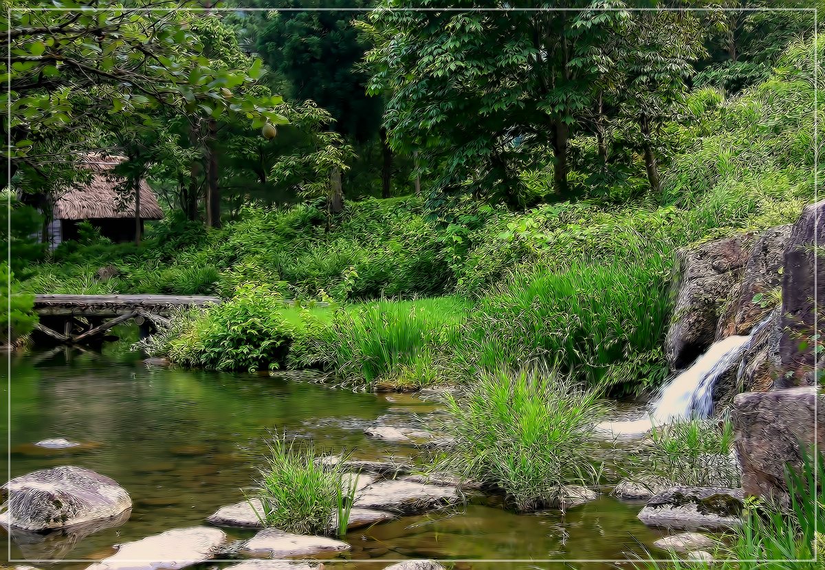 Garten , Japan