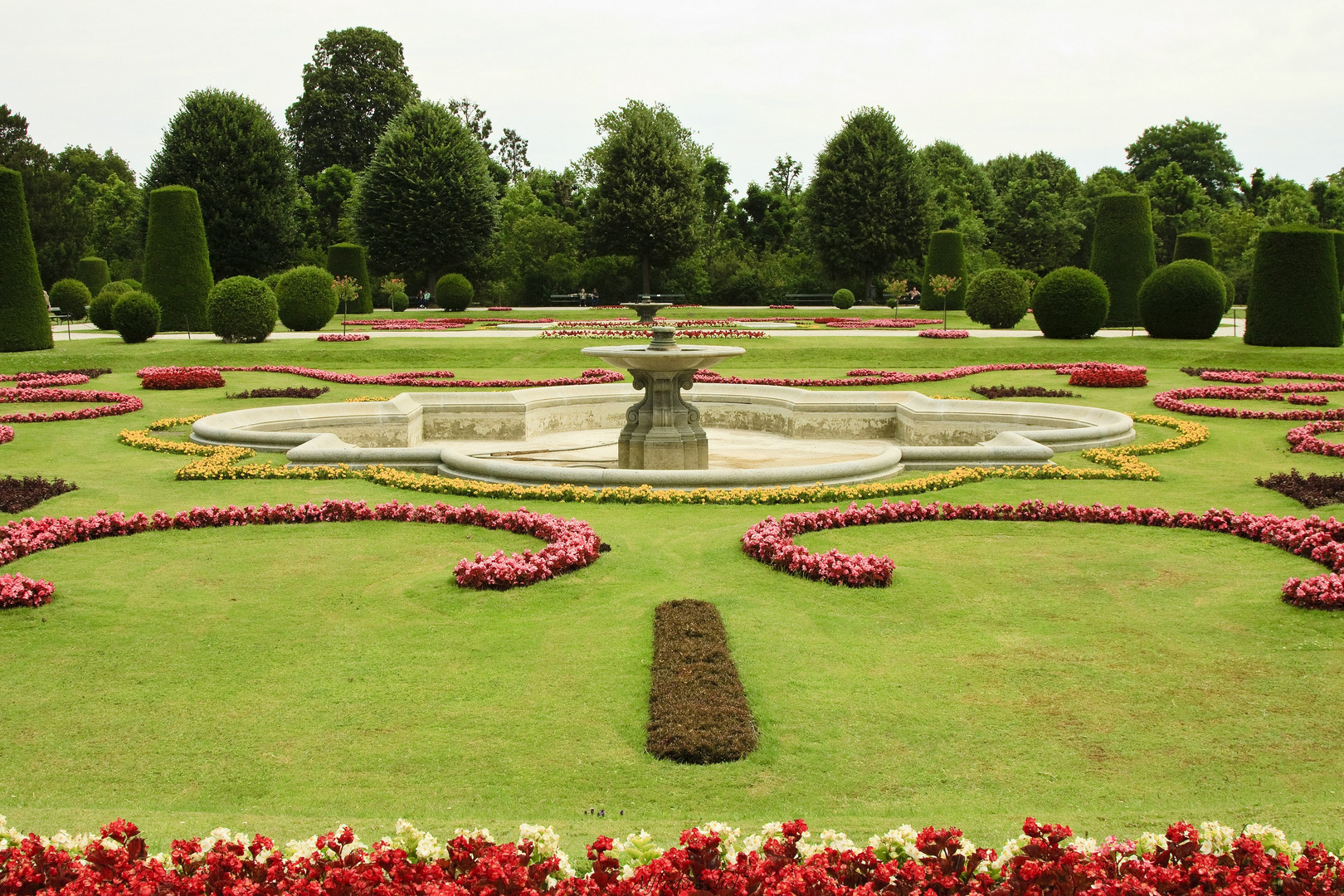 Garten Schloss Schönbrunn-Wien