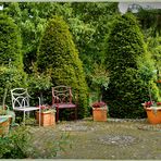 Garten-Sitzrunde