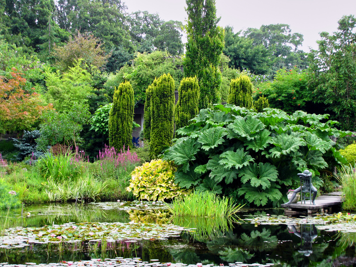 Garten Spiegelung