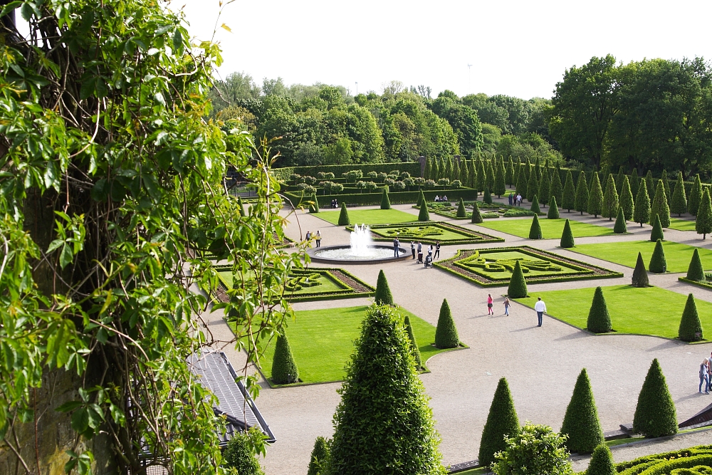 Gartenanlage des Kloster Kamp...