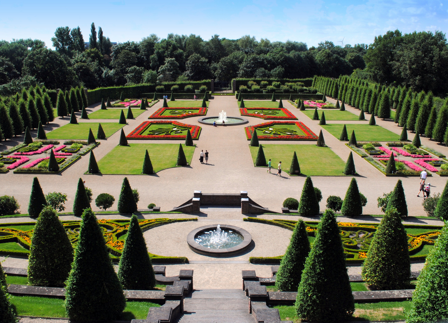 Gartenanlage von Kloster Kamp-Lintfort