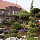 Gartenanlage vor dem Rathaus in Westerstede