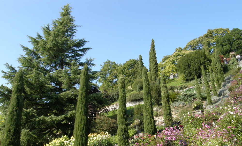 Gartenanlagen auf der Blumeninsel