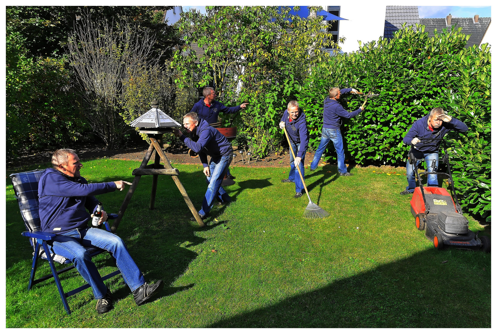 Gartenarbeit Foto & Bild erwachsene menschen, menschen bei der arbeit