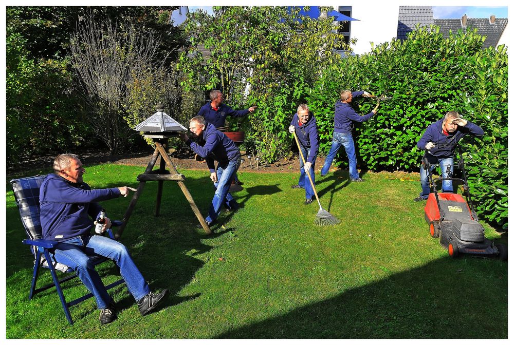 Gartenarbeit Foto & Bild erwachsene menschen, menschen bei der arbeit