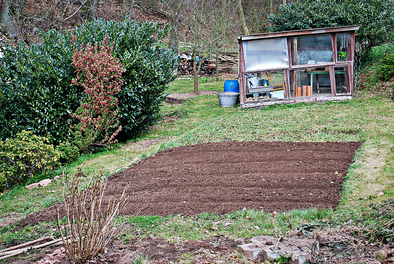 Gartenarbeit...