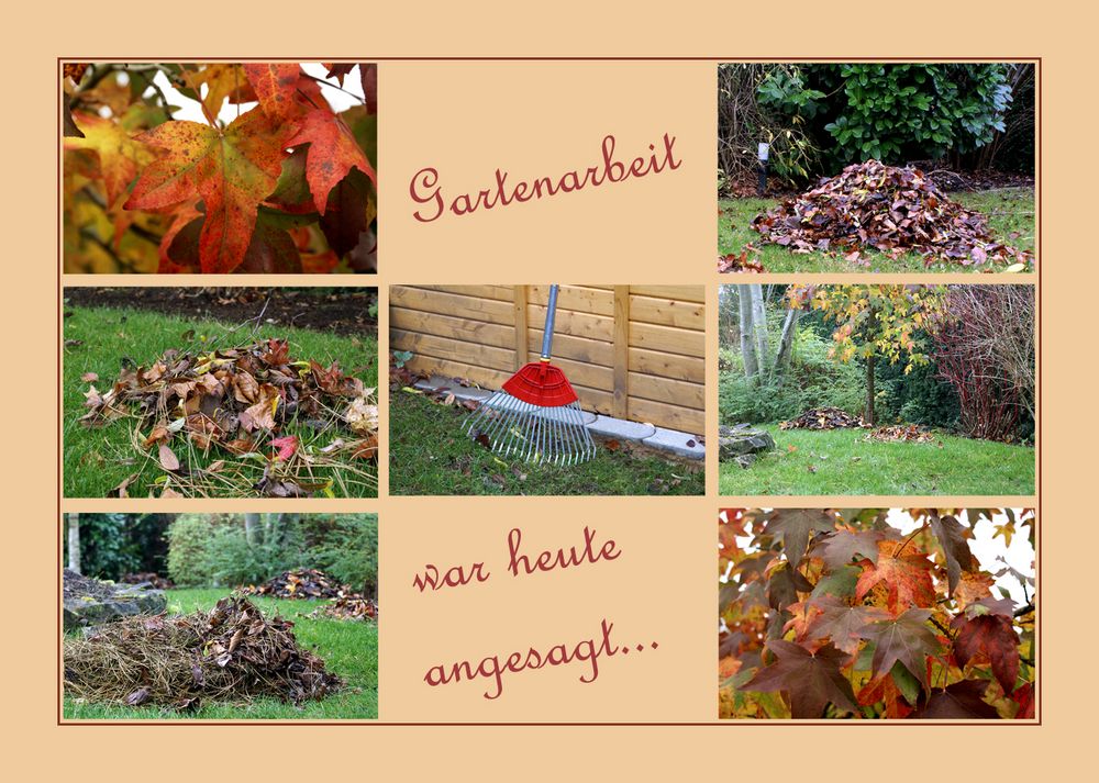 .....Gartenarbeit