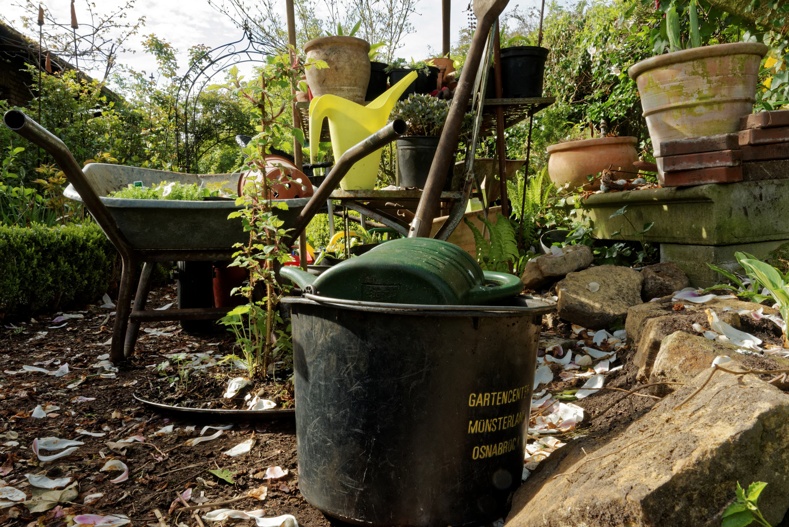 Gartenarbeit geht wieder los