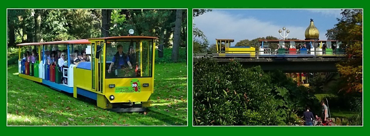 Gartenbahn in der Essener GRUGA