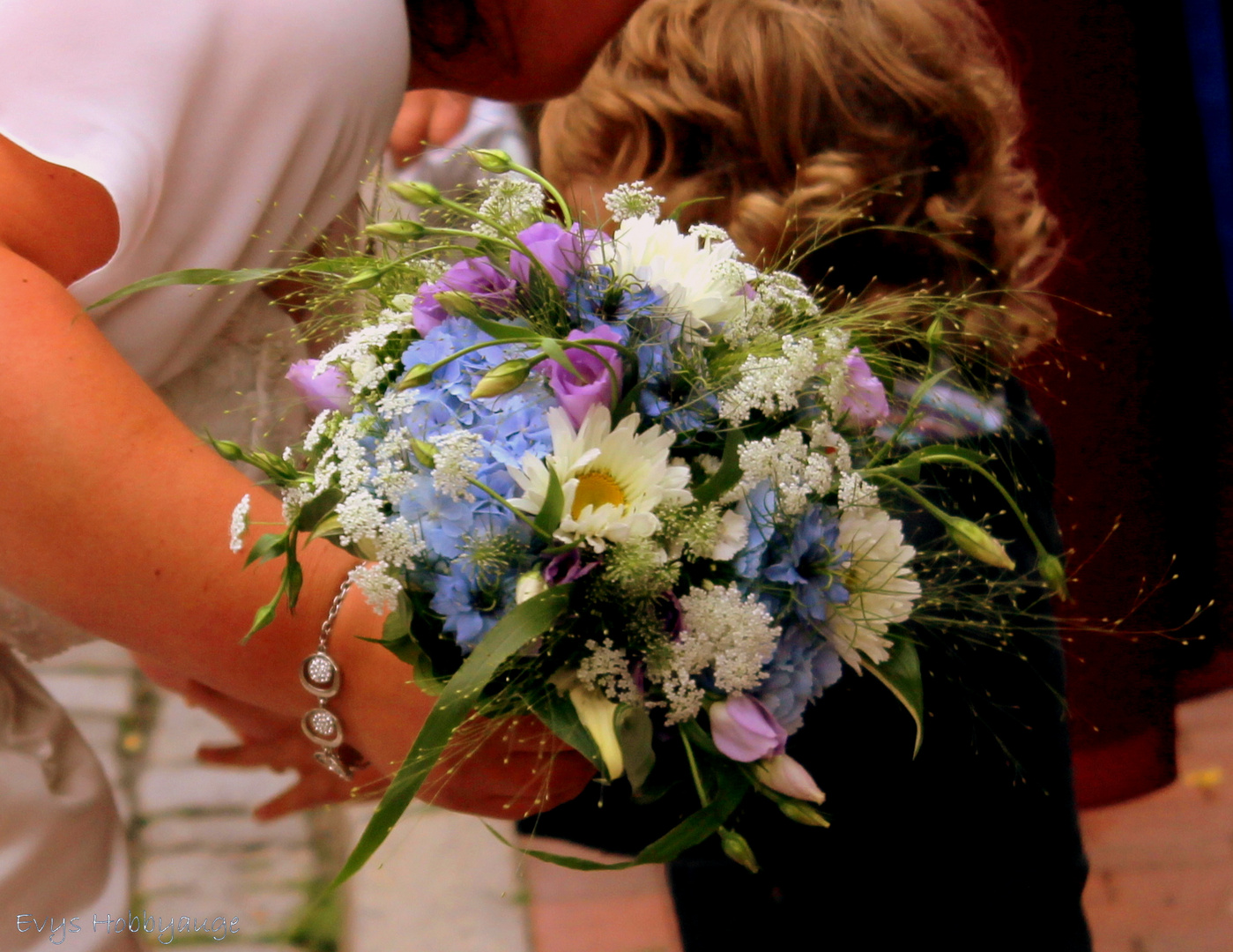 Gartenblumen zur Hochzeit