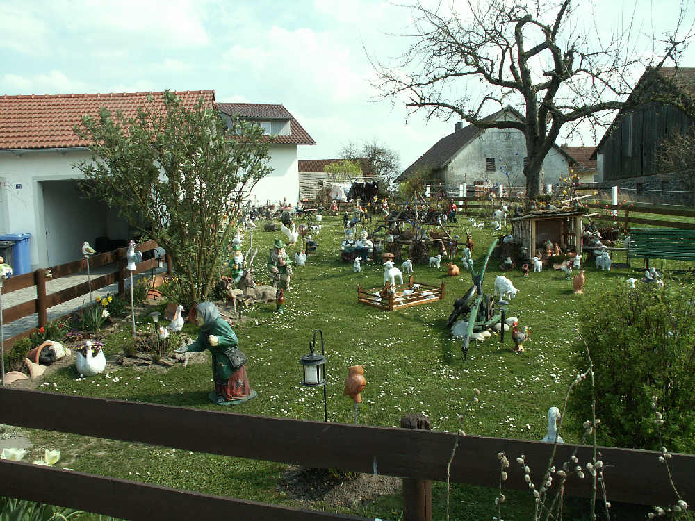 Gartendekoration zu Ostern 2007-Bild1