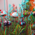 Gartenfiguren 3D Anaglyphe