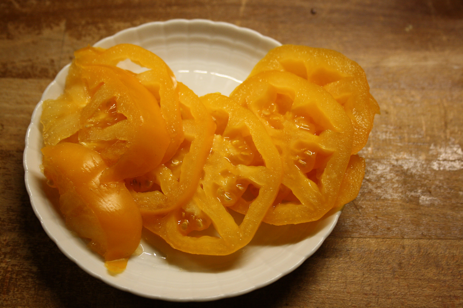 Gartenfreuden - Gelbe Tomate