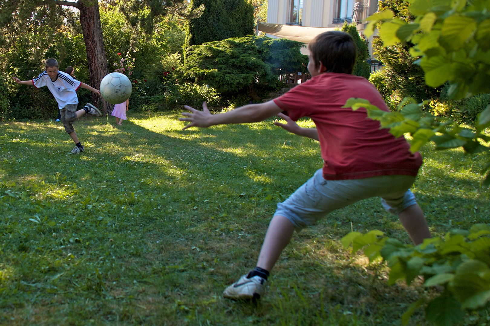 Gartenfussball