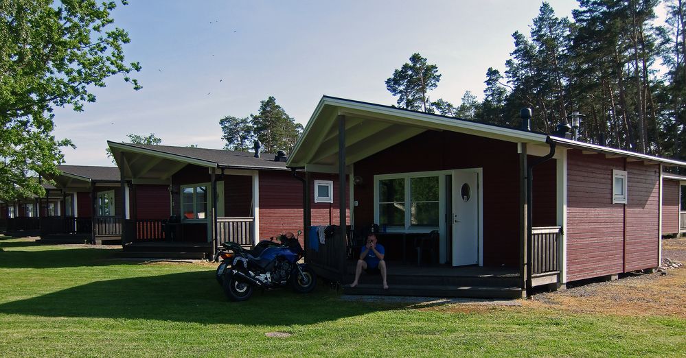 Gartenhäuser können in Schweden aber auch so aussehen