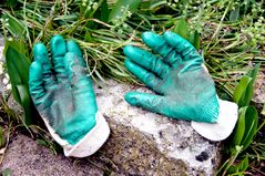 Gartenhandschuhe des Grauens