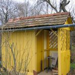 Gartenhaus frisch renoviert