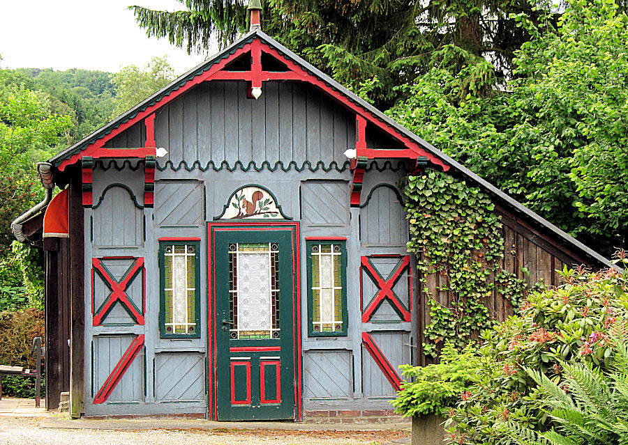 Gartenhaus im russischen Stil bei Overath im Bergischen Land